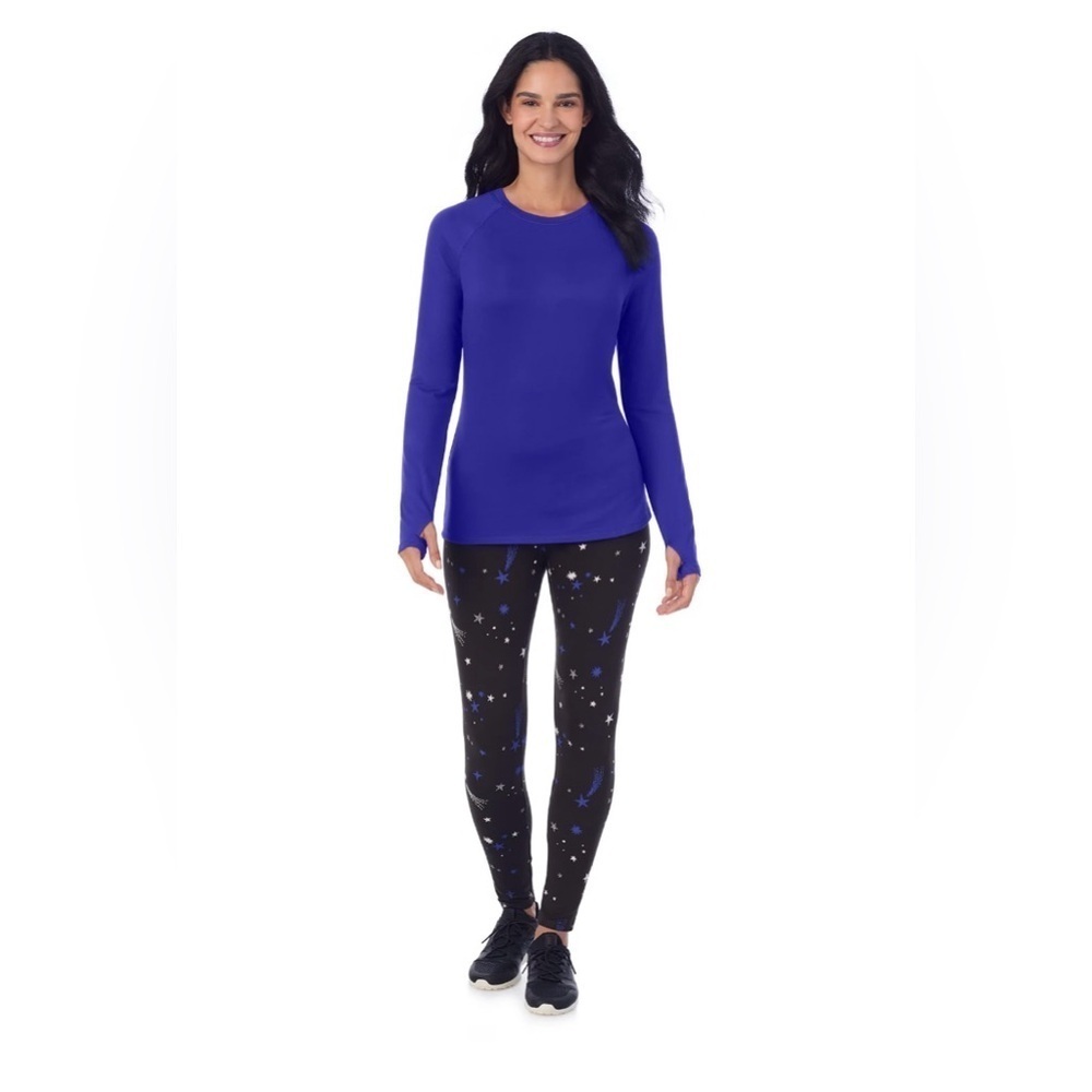 ClimateRight by Cuddl Duds Base Layer 2-piece Base layer Top and Legging Set